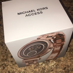 Michael Kors Rose Gold Sofia Smart Watch